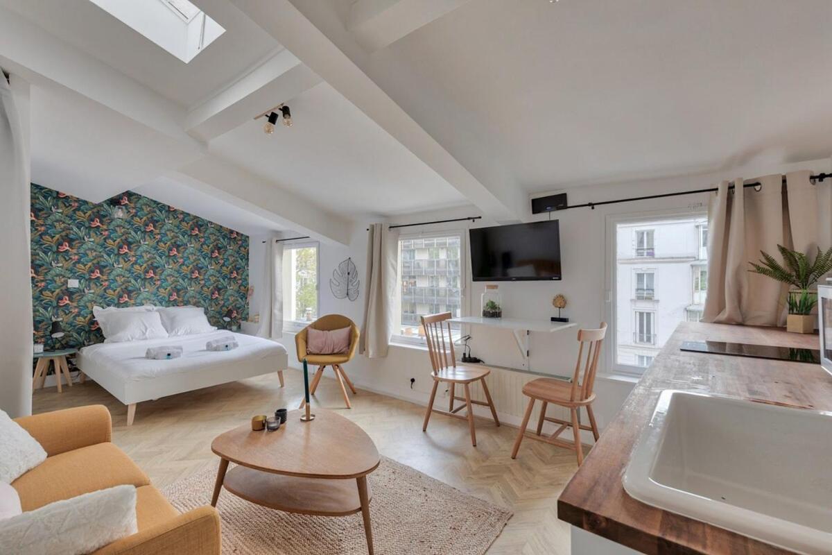 Appartement Cosy Proche Arc Triomphe - 2P Paris Bagian luar foto
